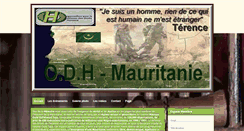 Desktop Screenshot of odh-mauritanie.com
